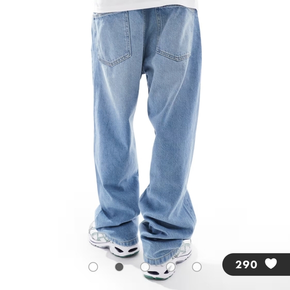 Bershka Denim Unisex Baggy Skater Jeans. Size 29 - Picture 13 of 13